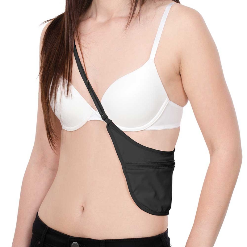 Pacsafe CoverSafe S80 Body Pouch Black