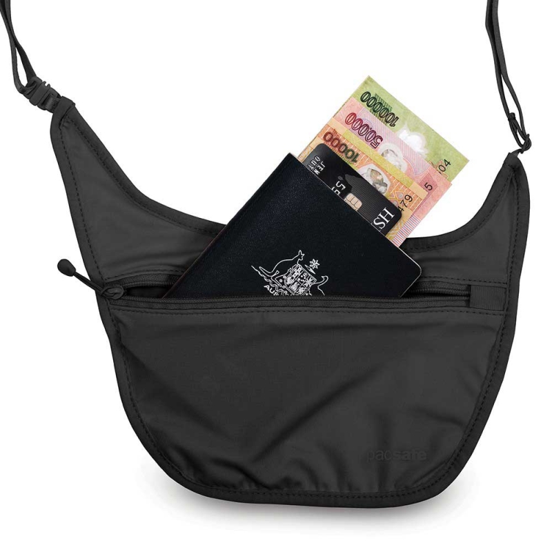 Pacsafe CoverSafe S80 Body Pouch Black