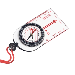 Suunto A-10 Plaatkompas transparant