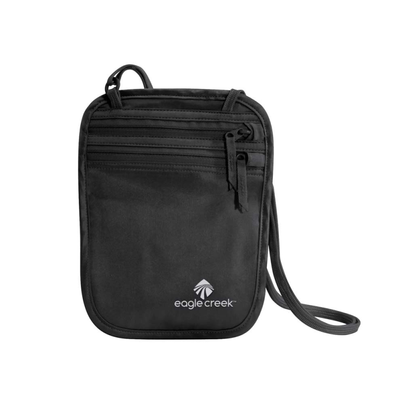 Eagle Creek Undercover Silk Neck Wallet Black