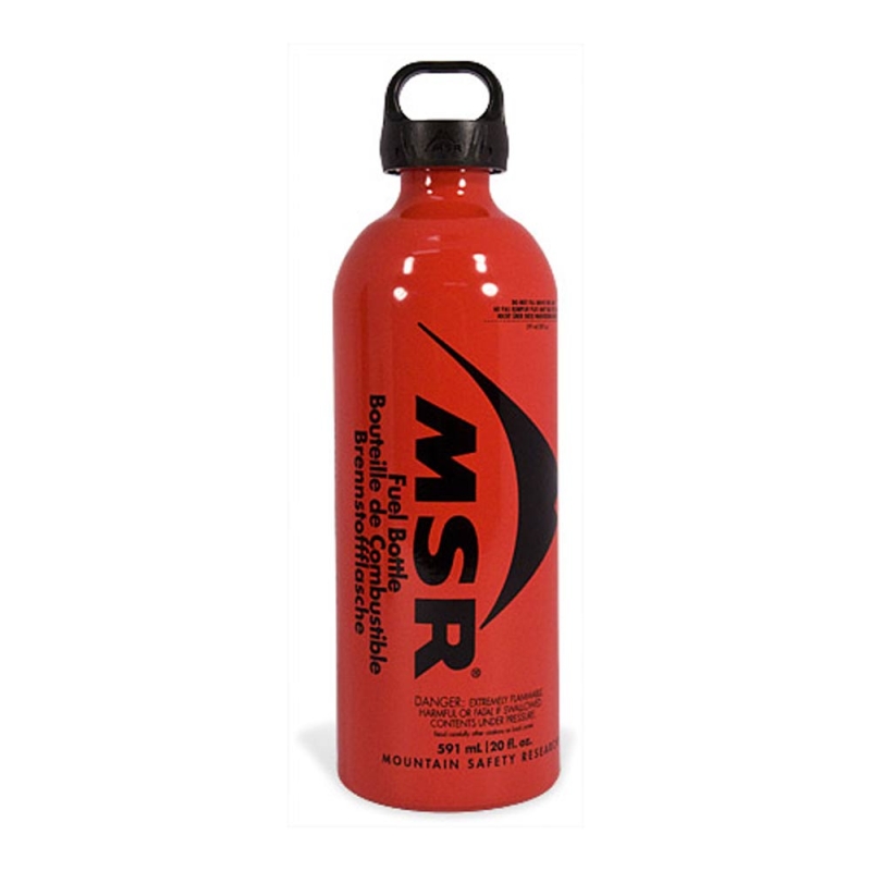 MSR Fuel bottle 591ml Childproof Cap Red