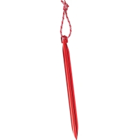 MSR Mini Groundhog Tent Stakes (6 stuks) Rood