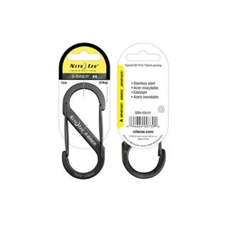 Nite-Ize S-Biner Nr 4 Black