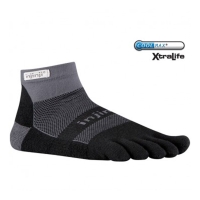 Injinji Run Midweight Mini-Crew Xtralife Black/Grey