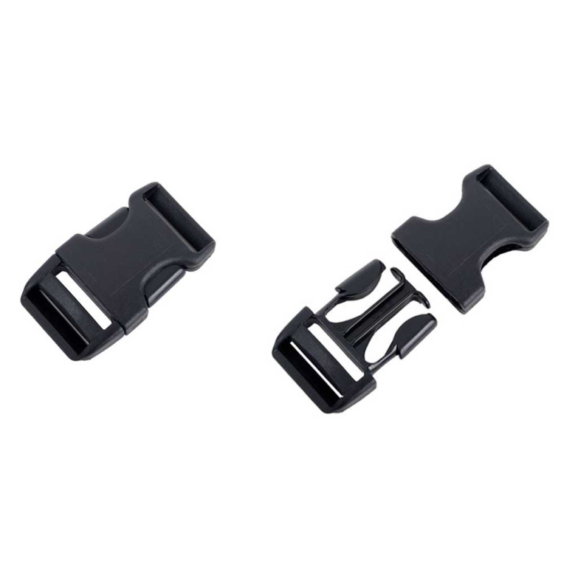 National Moulding Steekgesp 20mm 2stuks Black