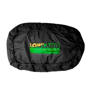 Lowland Raincover & Flightbag Zwart