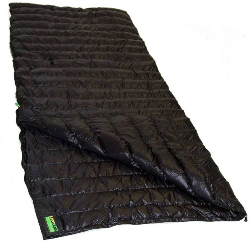 Lowland Ultra Compact deken Zwart