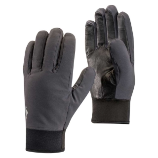 Black Diamond Midweight Softshell Gloves smoke