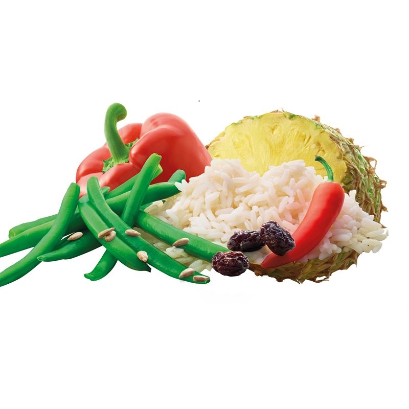 Adventure food Curry Fruit & Rice 1 portie .