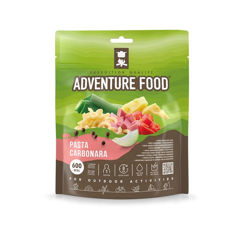 Adventure food Pasta Carbonara 1 portie .