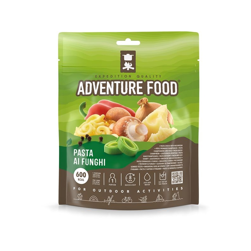 Adventure food Pasta Al Fungi 1 portie .