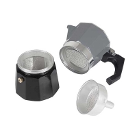Bo-Camp Percolator Espresso  3 Cups Grijs/zwart