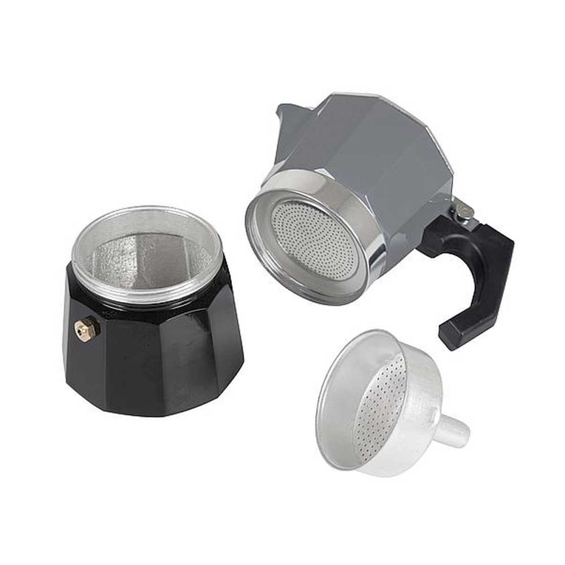 Bo-Camp Percolator Espresso  3 Cups Grijs/zwart