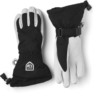 Hestra Heli Ski glove women's Black / Off White