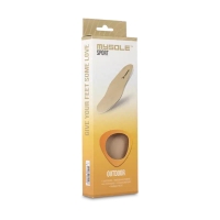MySole Sport Outdoor Lichtbruin inlegzool