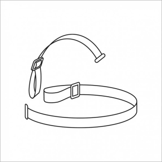 Petzl Hoofdlamp Elastiek Universeel/Gespecialiseerd .