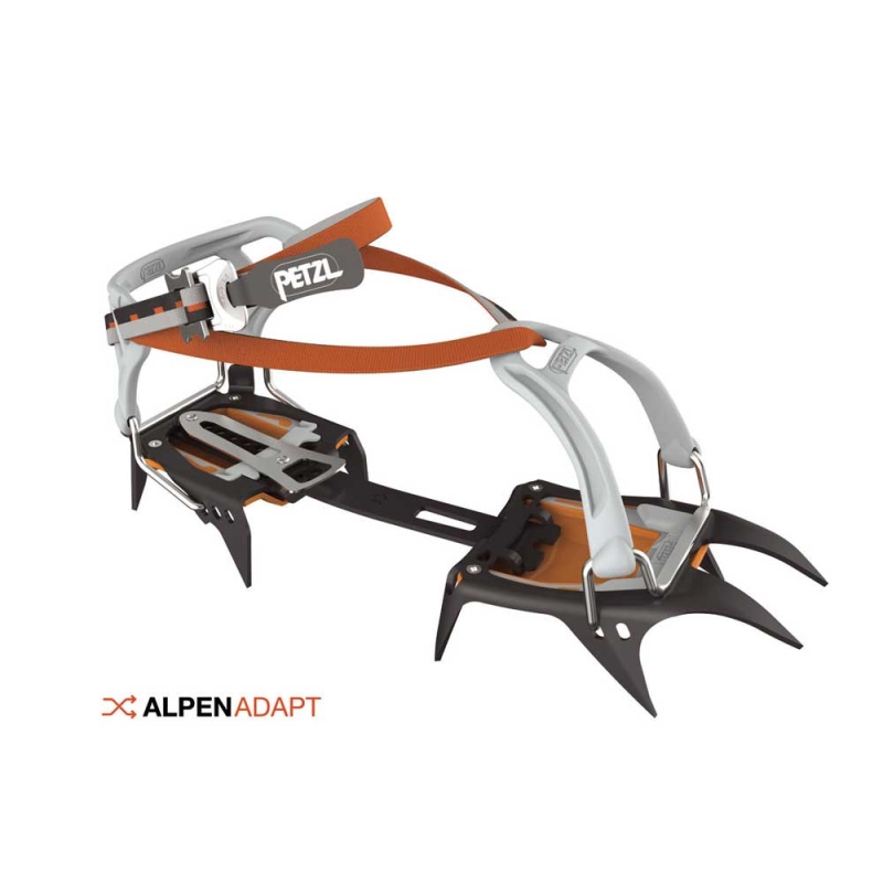 Petzl Irvis Flexlock Black orange