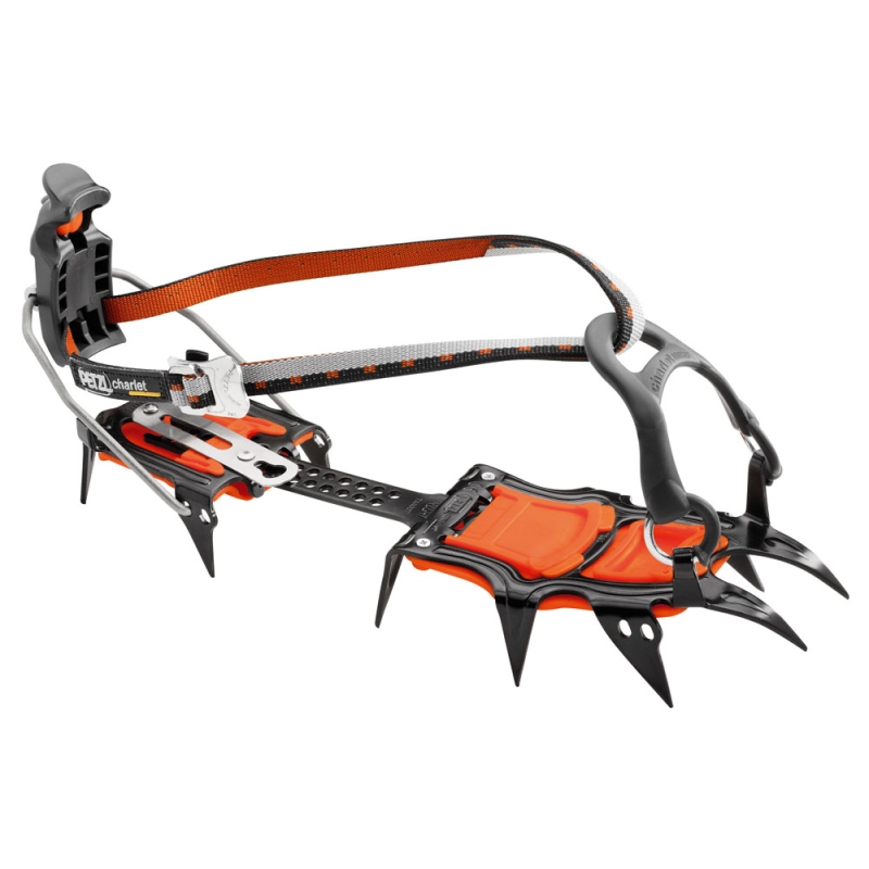 Petzl Vasak Leverlock Black orange