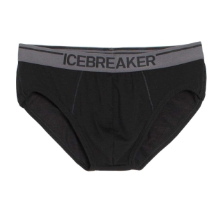 Icebreaker Anatomica Briefs Black/monsoon
