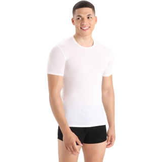 Icebreaker Anatomica Short Sleeve Crewe snow