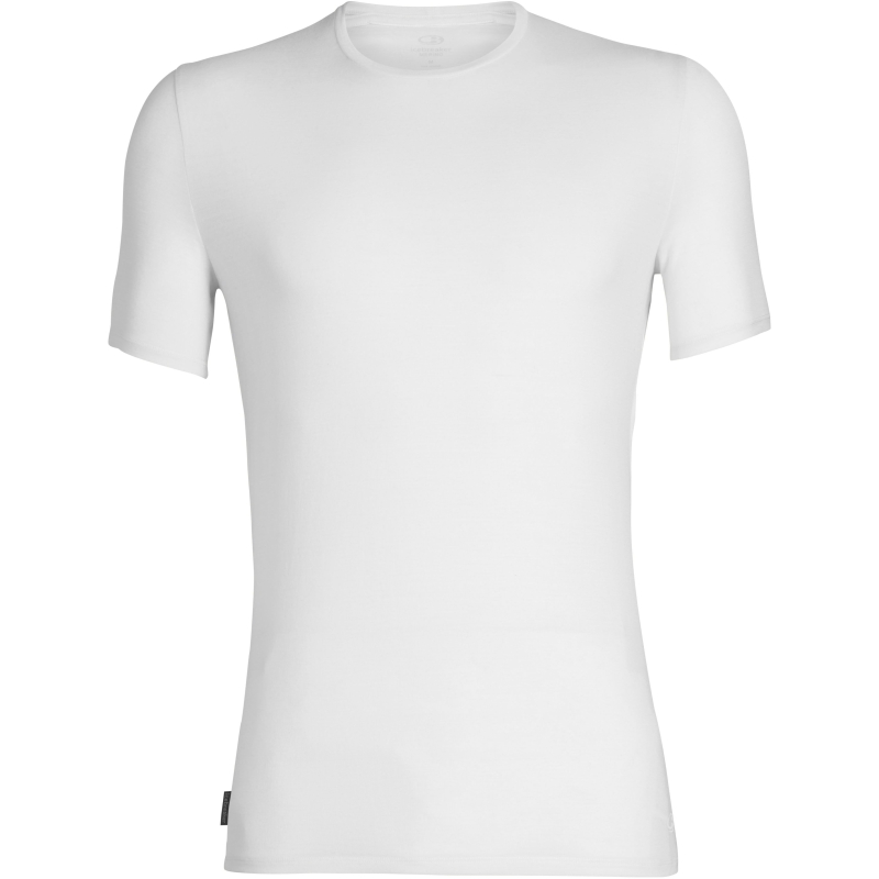 Icebreaker Anatomica Short Sleeve Crewe snow
