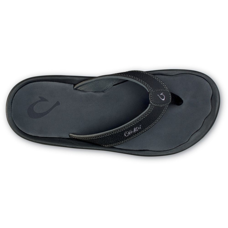 Olukai Ohana Black / Dark Shadow