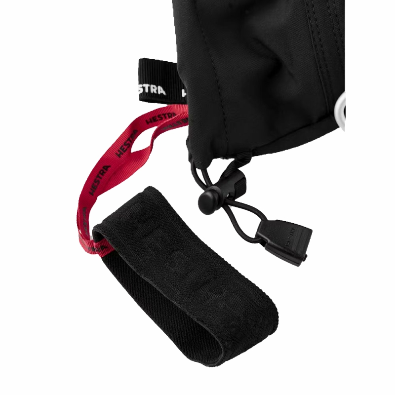 Hestra Army Leather Extreme mitt Black/Off White