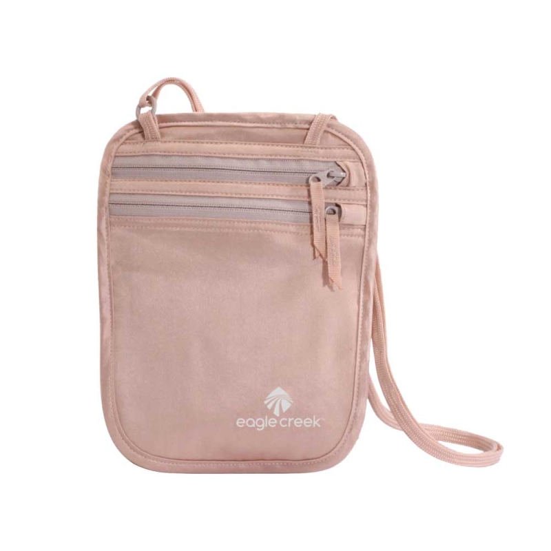 Eagle Creek Undercover Silk Neck Wallet Rose