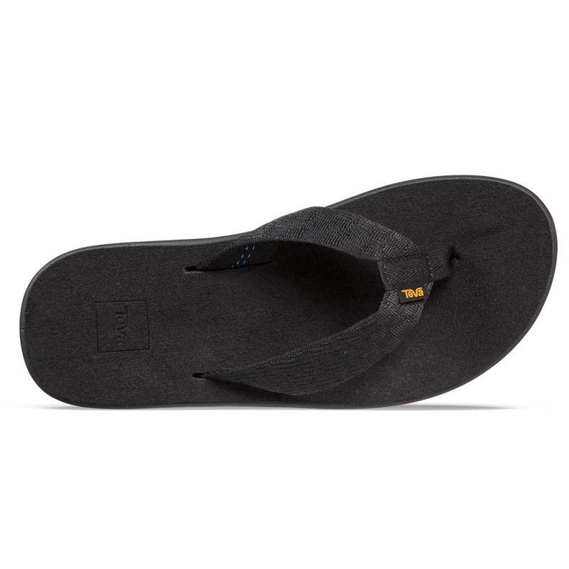 Teva Voya Flip Brick Black