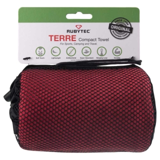 Rubytec Terre Compact Towel X-Large RED