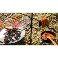 Petromax Kampvuur Grill Standaard Zwart