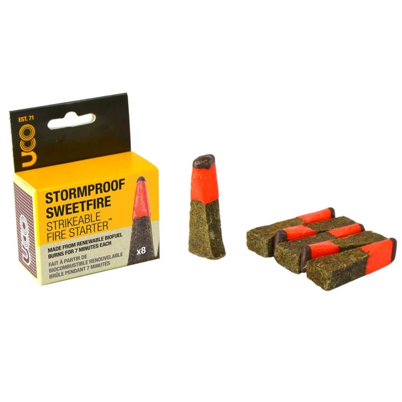 Uco Sweetfire Stormproof Firestarter (8 Pack) .