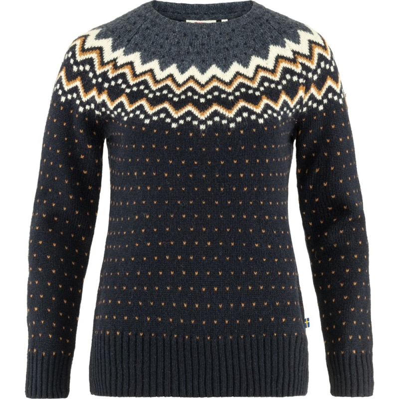 Fjällräven Övik Knit Sweater Women's Dark Navy