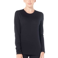 Icebreaker 200 Oasis Long Sleeve Crewe Women's Black