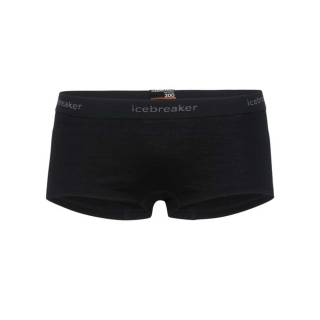 Icebreaker 200 Oasis Boy Shorts Women's Black