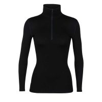 Icebreaker 260 Tech Long Sleeve Half Zip Women's Black*