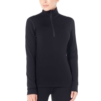 Icebreaker 260 Tech Long Sleeve Half Zip Women's Black*
