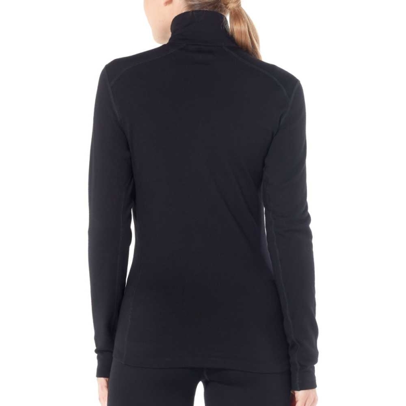 Icebreaker 260 Tech Long Sleeve Half Zip Women's Black*
