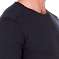 Icebreaker 200 Oasis Short Sleeve Crewe Black
