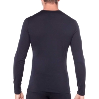 Icebreaker 200 Oasis Long Sleeve Crewe Black