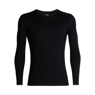 Icebreaker 260 Tech Long Sleeve Crewe Black