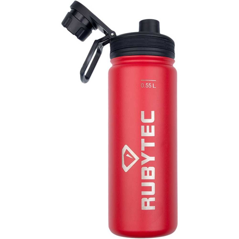 Rubytec Cool Drink Bottle 550ml. Red