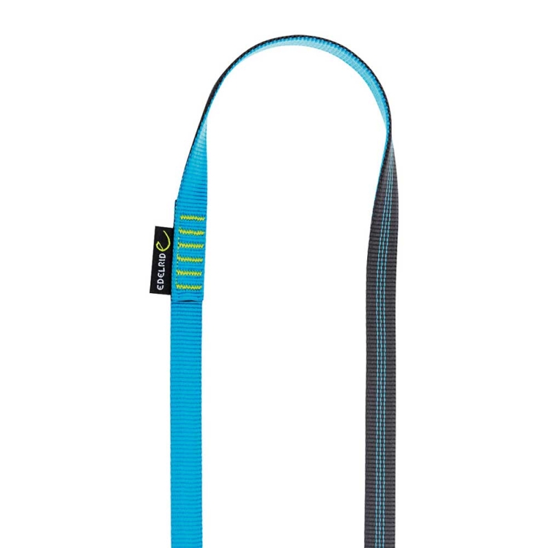 Edelrid Sling Tubular 16mm x 120cm Slate/Icemint