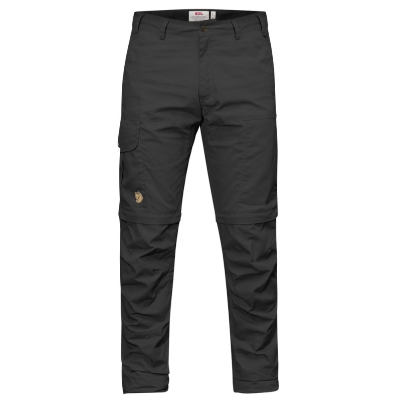 Fjällräven Karl Pro Zip off trousers Darkgrey