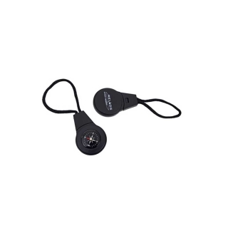 Relags Mini Kompas voor aan rits Black