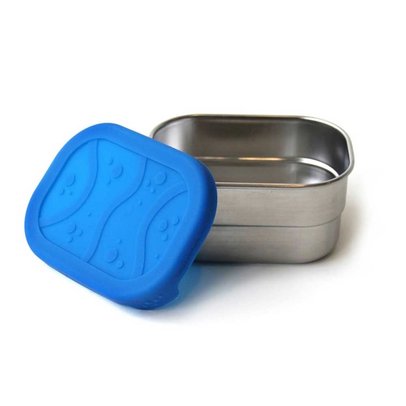 Eco Lunch Box Blue Water Bento Splash Pod RVS/Blauw