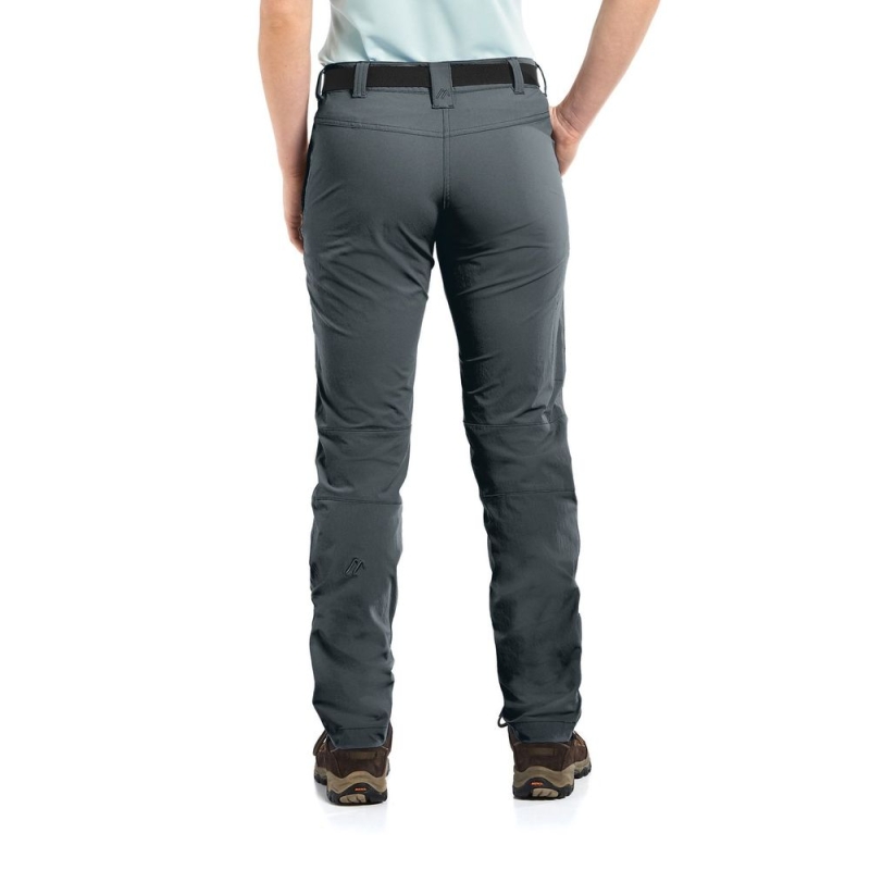 Maier Sports Inara Slim Pants Short women's Graphite