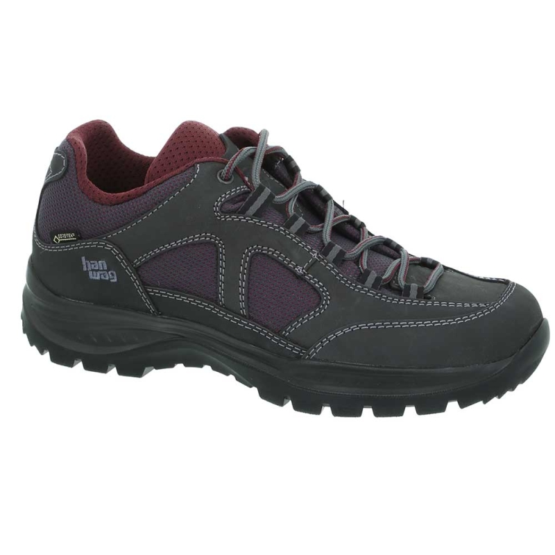 Hanwag Gritstone II Lady GTX Asphalt Dark Garnet