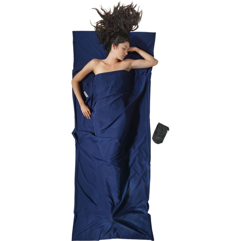 Cocoon TravelSheet Microfibre Twillight Blue