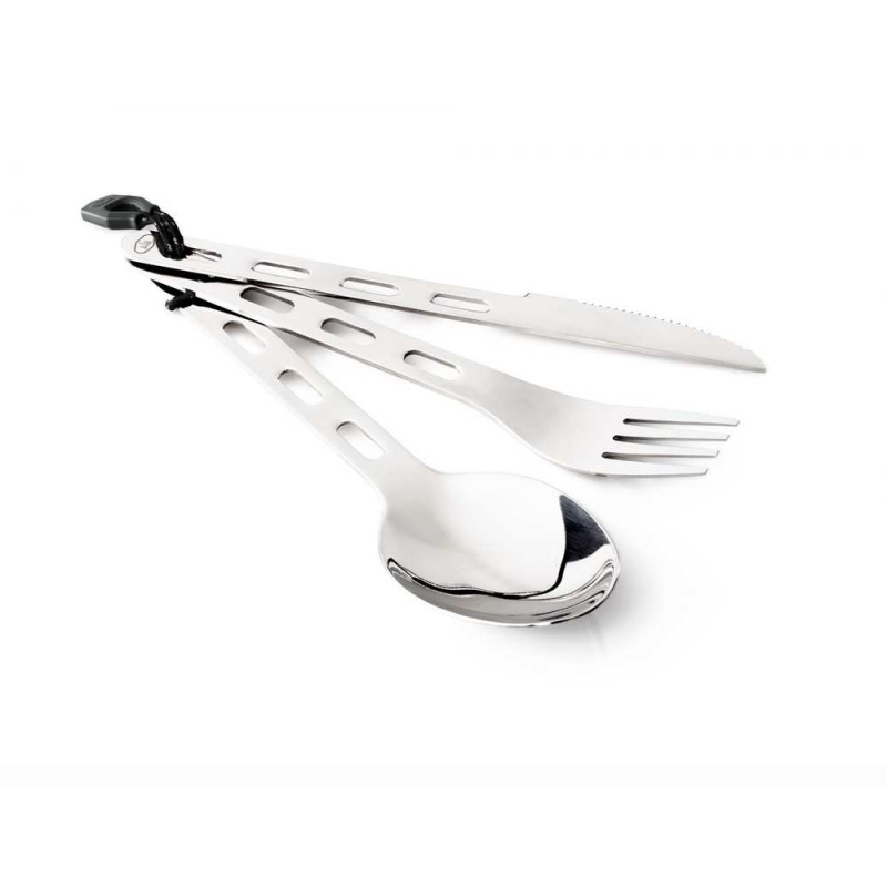GSI Glacier Stainless 3 Piece ring Cutlery